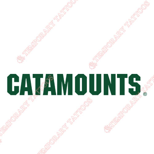Vermont Catamounts Customize Temporary Tattoos Stickers NO.6808